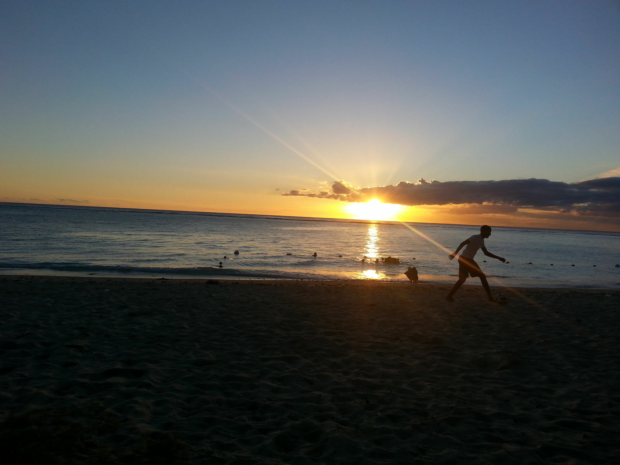 Sunset Beach Apart Daire Flic-en-Flacq Dış mekan fotoğraf